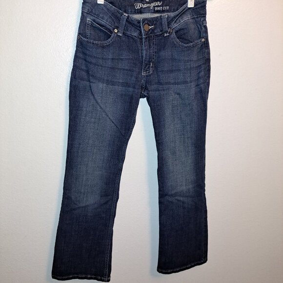 Wrangler Jeans Womens Juniors Size 7 Bootcut Western Rodeo Cowgirl Riding Mid - Picture 5 of 7